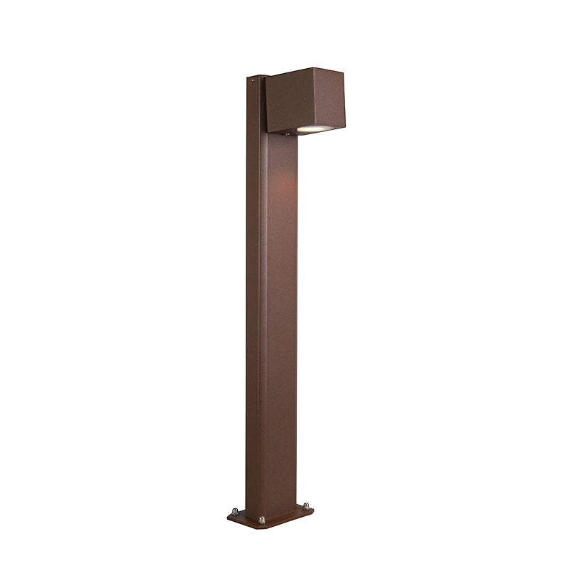 Inteligentna lampa podłogowa zewnętrzna rdzawobrązowa 65 cm IP44 z WiFi GU10 - Baleno