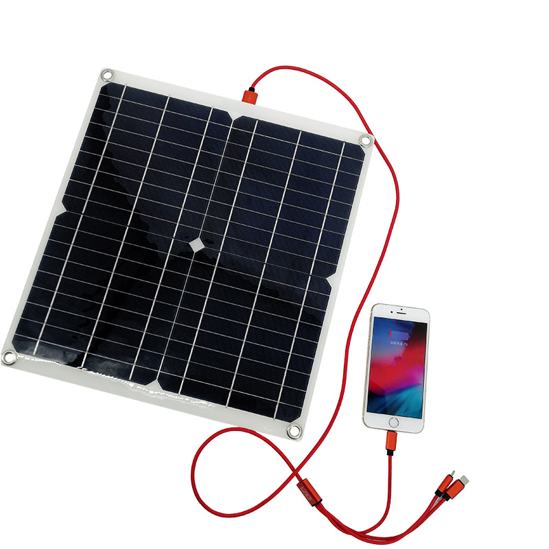 Contrôleur de charge de batterie de kit de panneau solaire 100W 60A 12V - 3