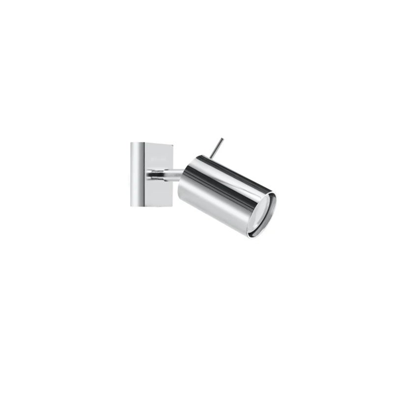 Kinkiet ścienny Ring chromowany 1xGU10x40W wym: 8 x 15 x 15 cm metal IP20 Sollux Lighting