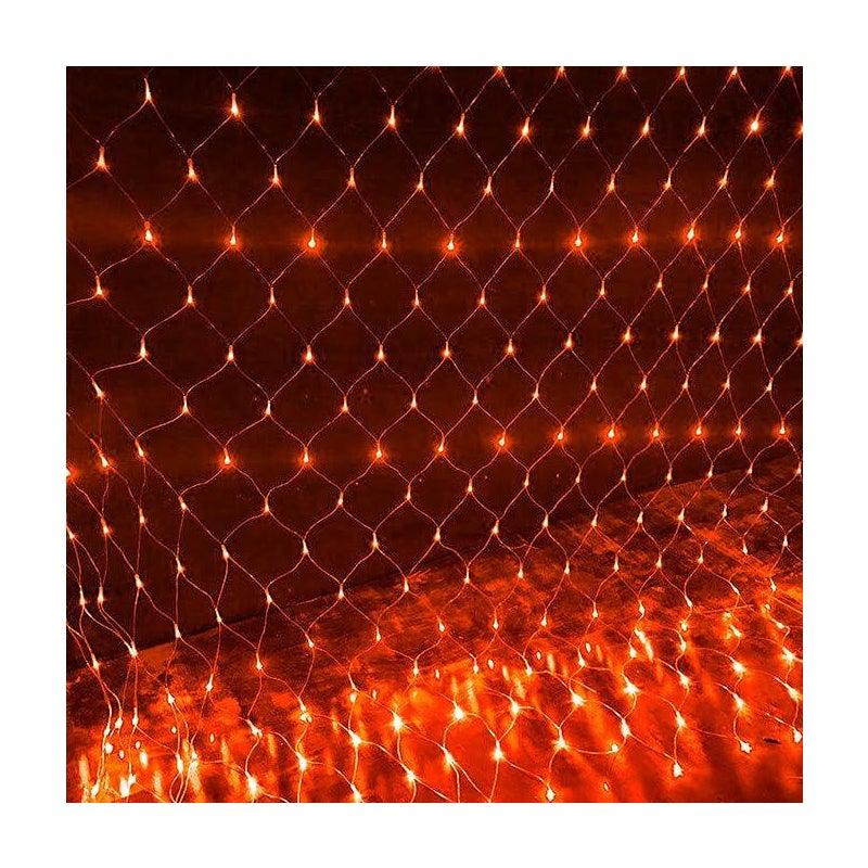 Lampki Siatka Lampki w Formie Siatki X Trybów Wodoodporne Energooszczędne Możliwość Ściemniania do Sypialni Boże Narodzenie Ślub Przyjęcie Dom Ogród