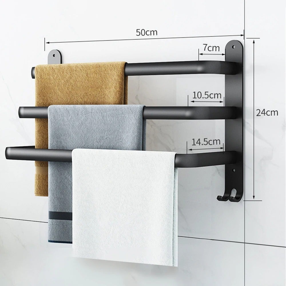 Boîte Rangement Serviette Salle de Bain