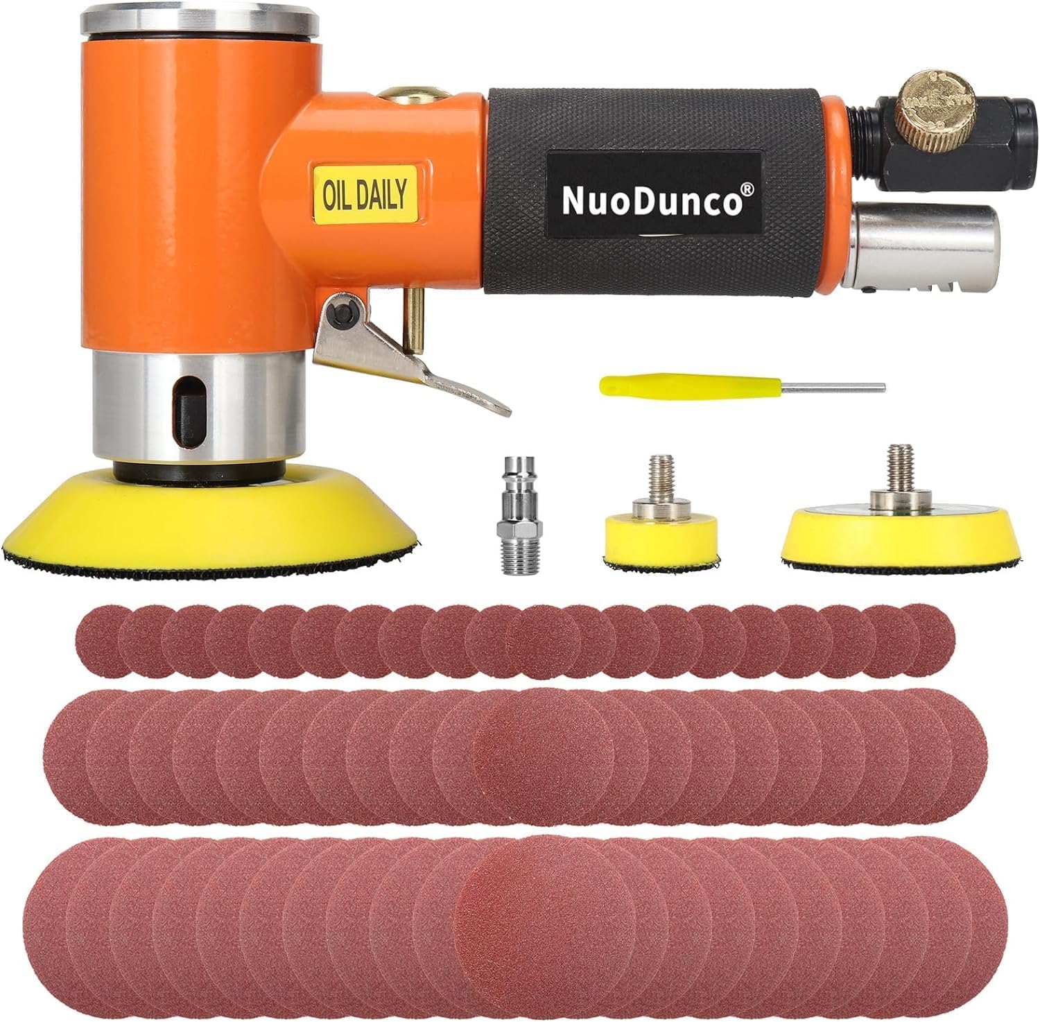 Mini ponceuse excentrique pour ponçage et polissage métallique avec ...