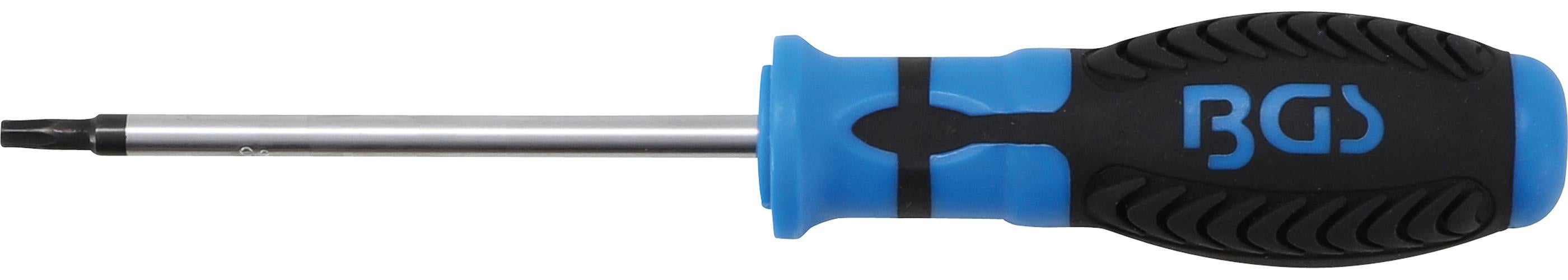 BGS 7849-T25 | Cacciavite | profilo a T (per Torx) con alesatura T25 | Lunghezza della lama 100 mm
