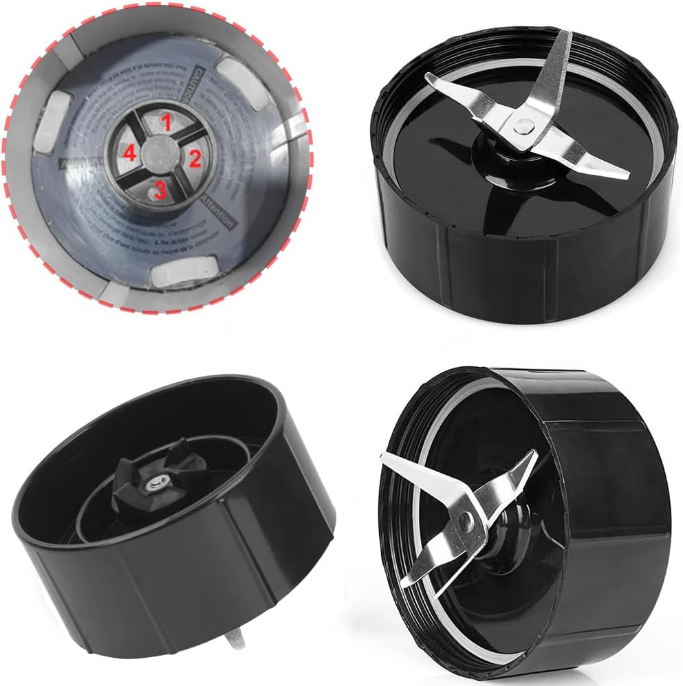3 Sztuki Ostrze Wymienne do Blendera Magic Bullet Mikser, 250 W Magic Bullet Części Zamienne do Ostrza, Akcesoria Ostrze Krzyżowe