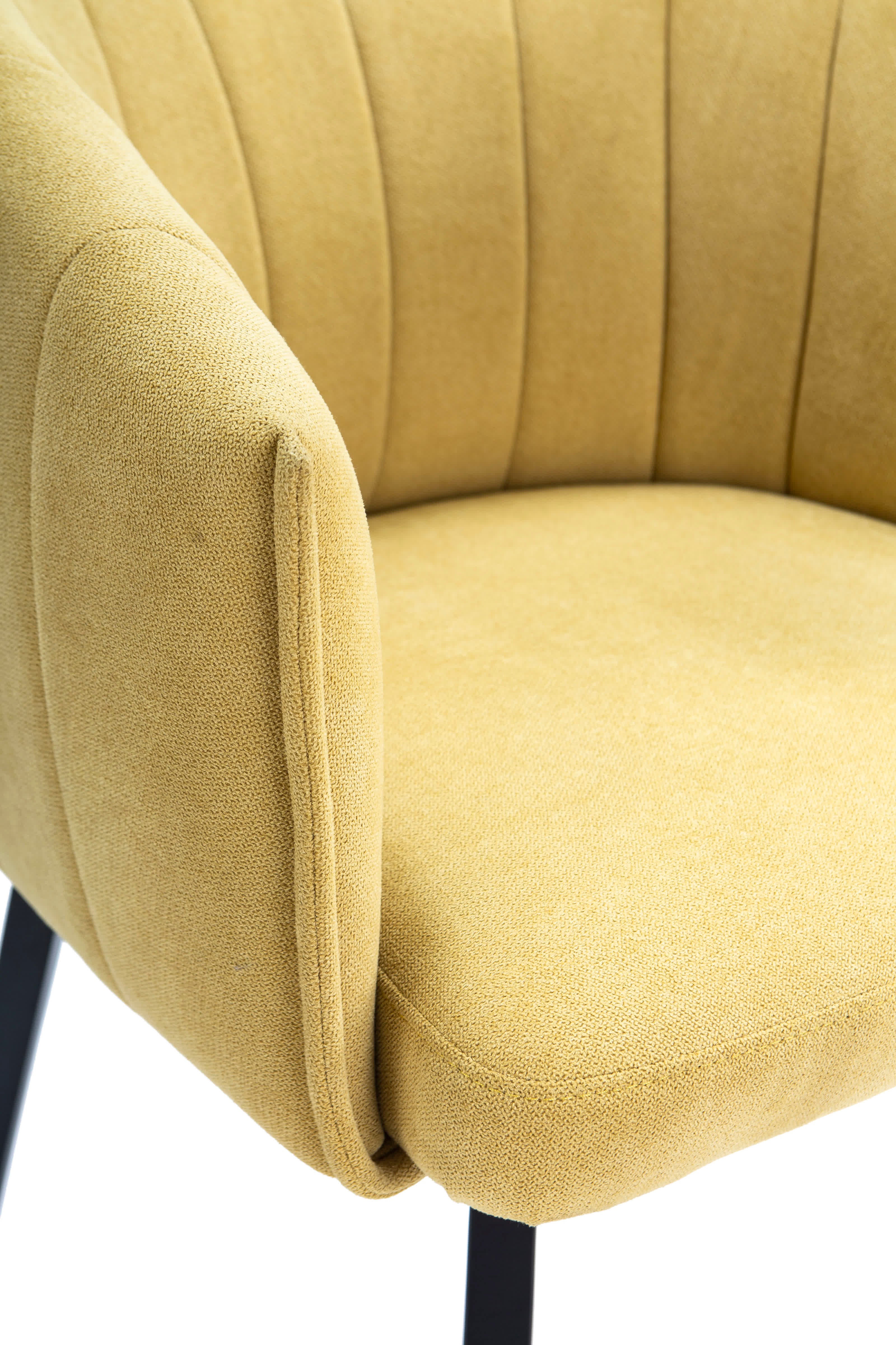 Poltrona con struttura in metallo e gambe 60x60 h81 cm - 4