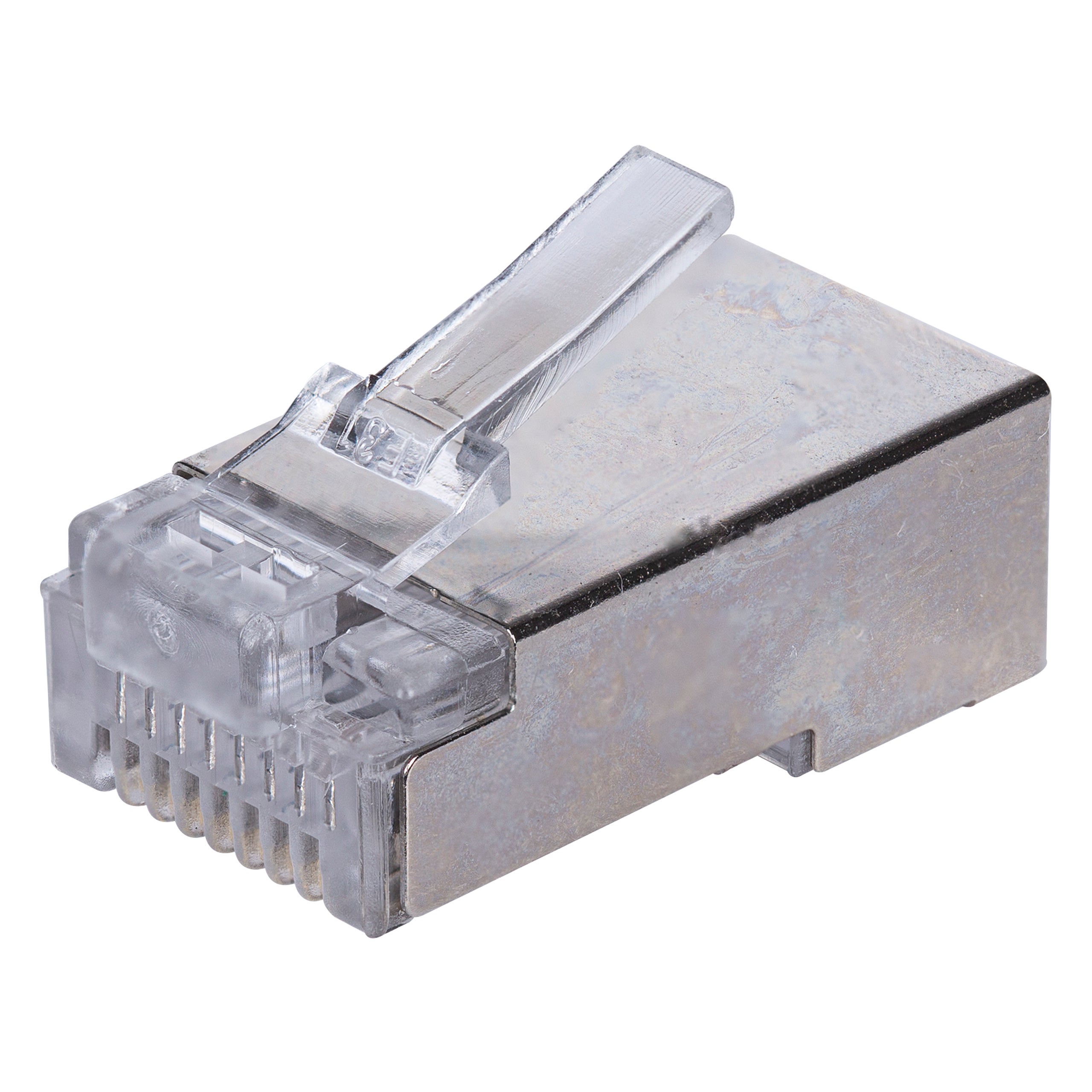 Wtyki sieciowe RJ45 8P8C kat.5e FTP uniwersalne drut linka NEKU 100szt