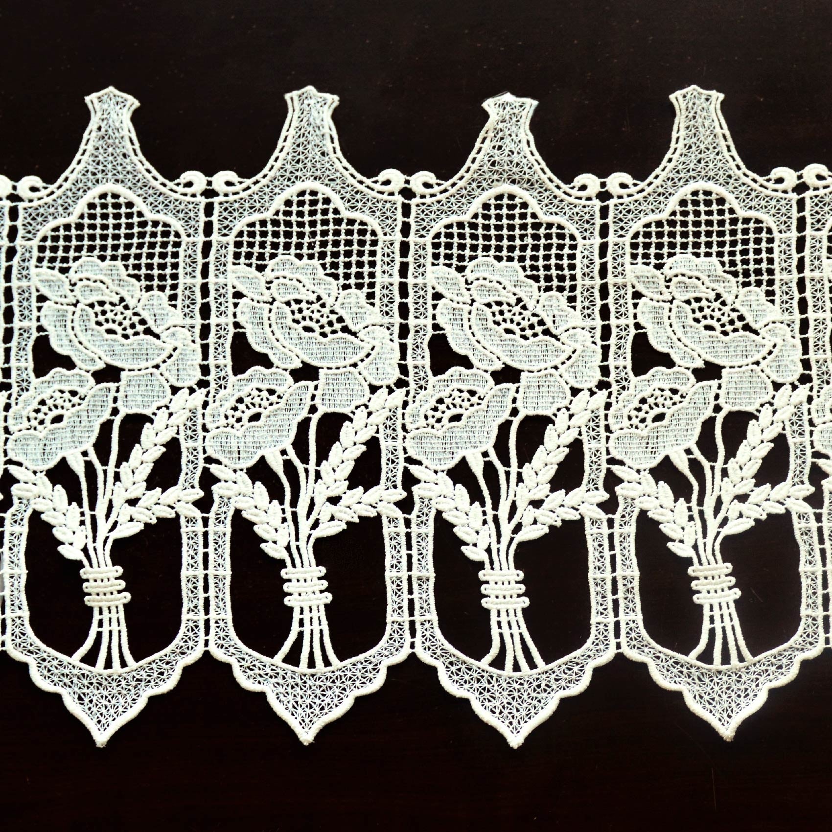 Rido&Co Brise Bise Macramé 33cm Naturel Et Couleur Réf. 10731.30C