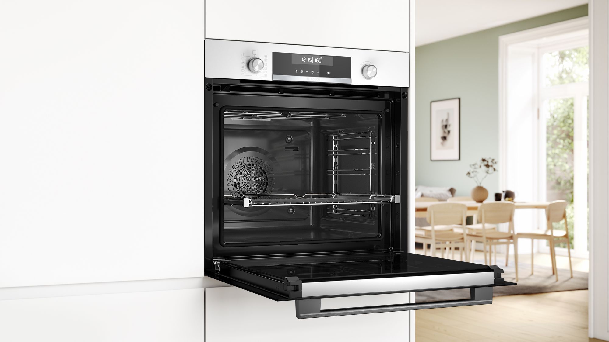 Serie 6 Forno integrável 60 x 60 cm Branco HBG578EW7 - 5