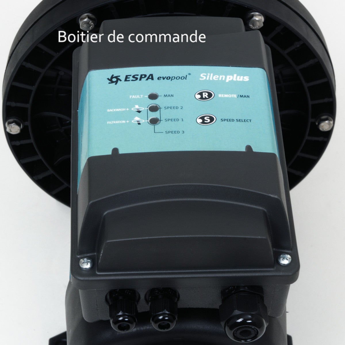 ESPA SilenPlus Velocidade variável Bomba de piscina inteligente e silenciosa Economia de energia Autoescorvante 4m WIFI Sal IPX5 - 1CV mono - 2