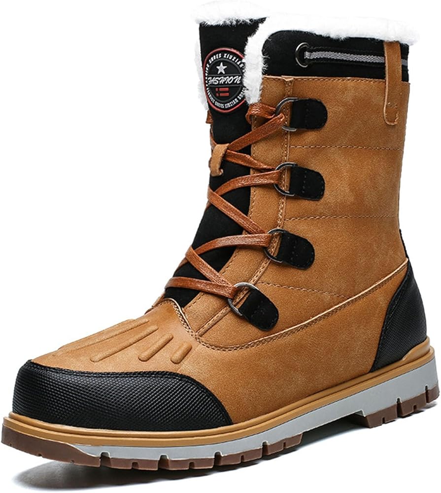 Chaussures de sécurité grand froid bottes chaudes pour homme Imperméab