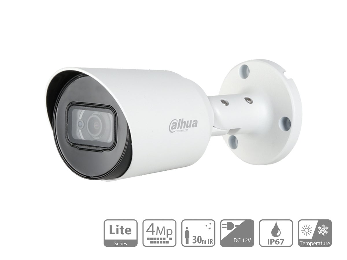 Bullet Analog Camera 1440p 4MP Fixed Optics 2,8 mm IP67 DC12V HDCVI ...
