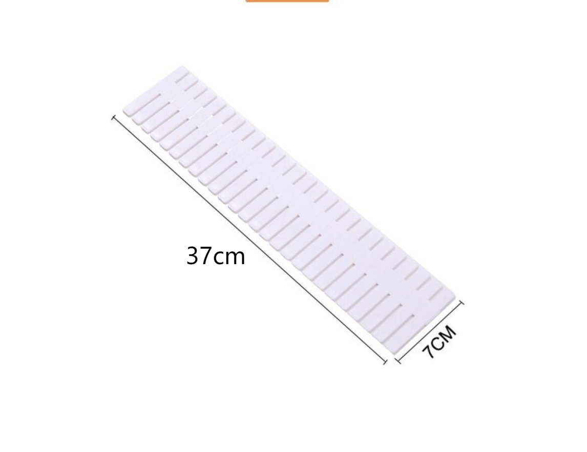 ADERTOS 7 Divisori per Cassetti Regolabili 27,5-51 cm, Organizer
