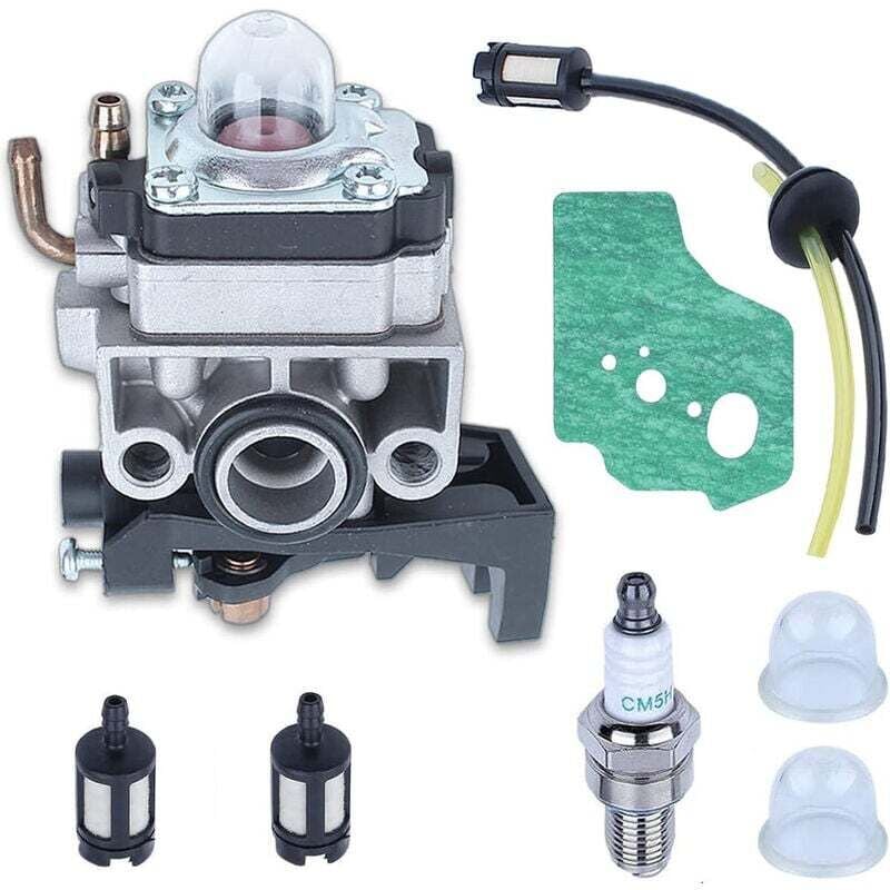 Zestaw gaźnika do silnika Honda Gx25, gaźnik + uszczelka + filtr + filtr powietrza + świeca zapłonowa + żarówka, 8 części zamiennych w 1