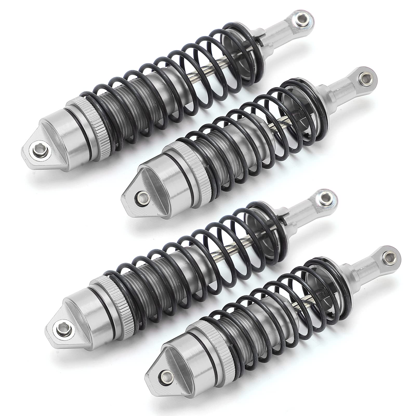 Bediffer Amortiguadores De Aleación De Aluminio Para Coche SLASH 1/10 RC – Set De 4 Absorbe Impactos, Mejora La Estabilidad