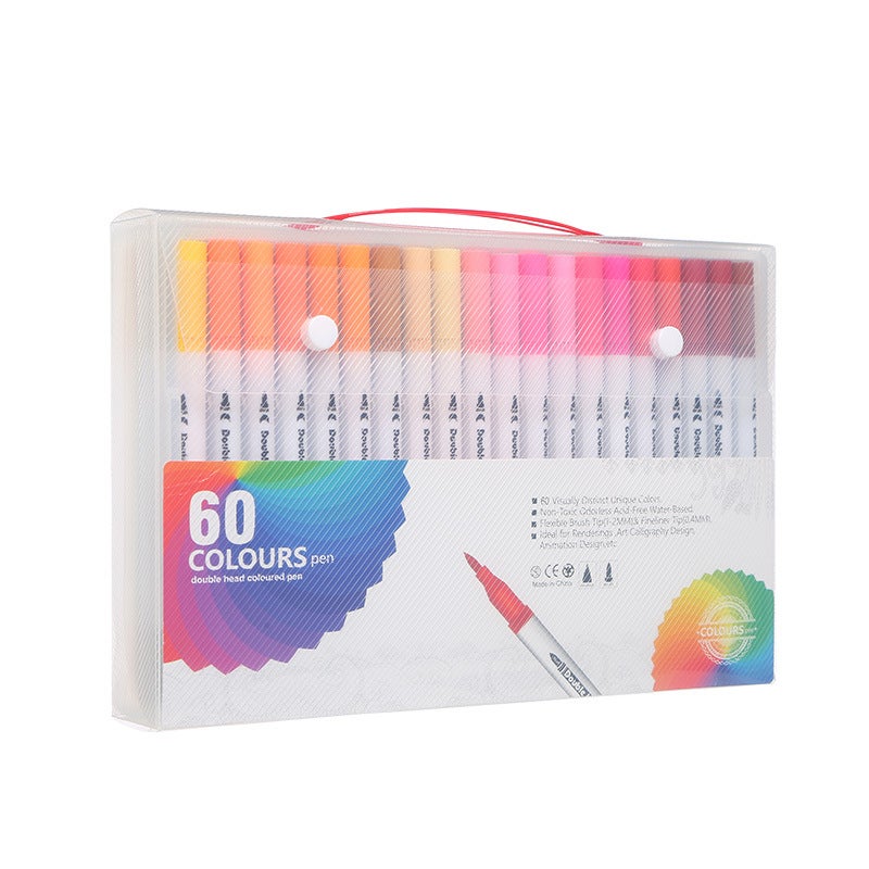 Set Di 6 Penne Robot Da Disegno + 12 Pennarelli Colorati Per Macchina Da Sketch!