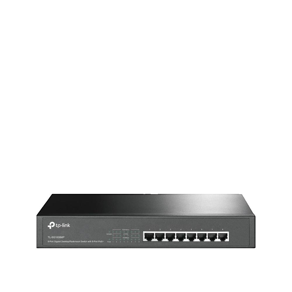 TP-Link TL-SG1008MP No administrado Gigabit Ethernet (10/100/1000) Energía sobre - Imagen 5