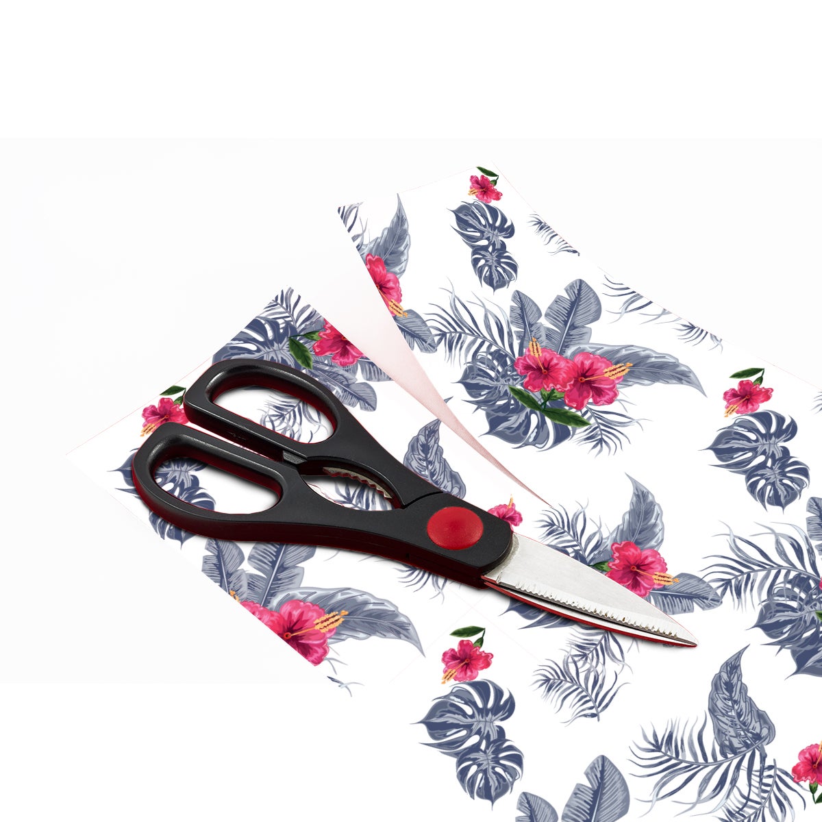 Vinilo muebles tropical hina - adhesivo de pared - revestimiento sticker mural decorativo - 40x60cm - 4