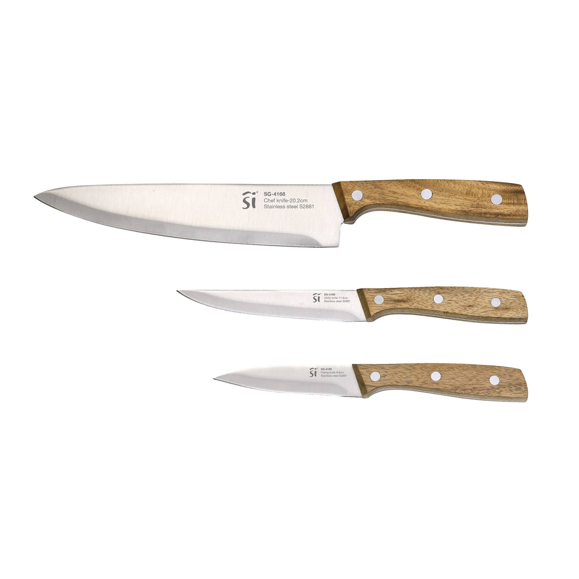 Set di pentole San Ignacio Toledo con coltelli da cucina - 8