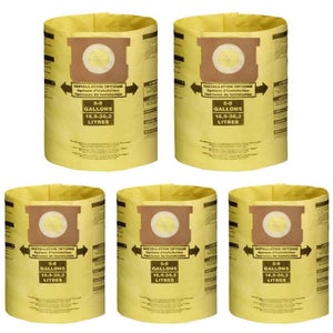 Housse De Protection Pour Aspirateur Sec/humide 50-78L - Tissu Oxford 420D Argenté - Fermeture Réglable - 61x67 Cm