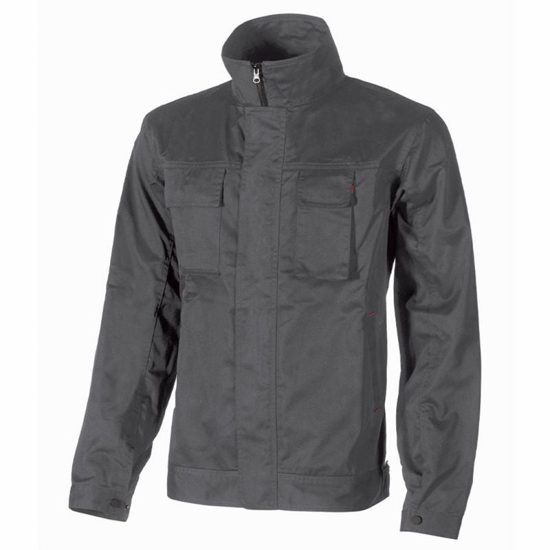 Veste Technique VAUDE Outdoor Trekking 2XL Gris Foncé – Capuche Et Poche Au Dos
