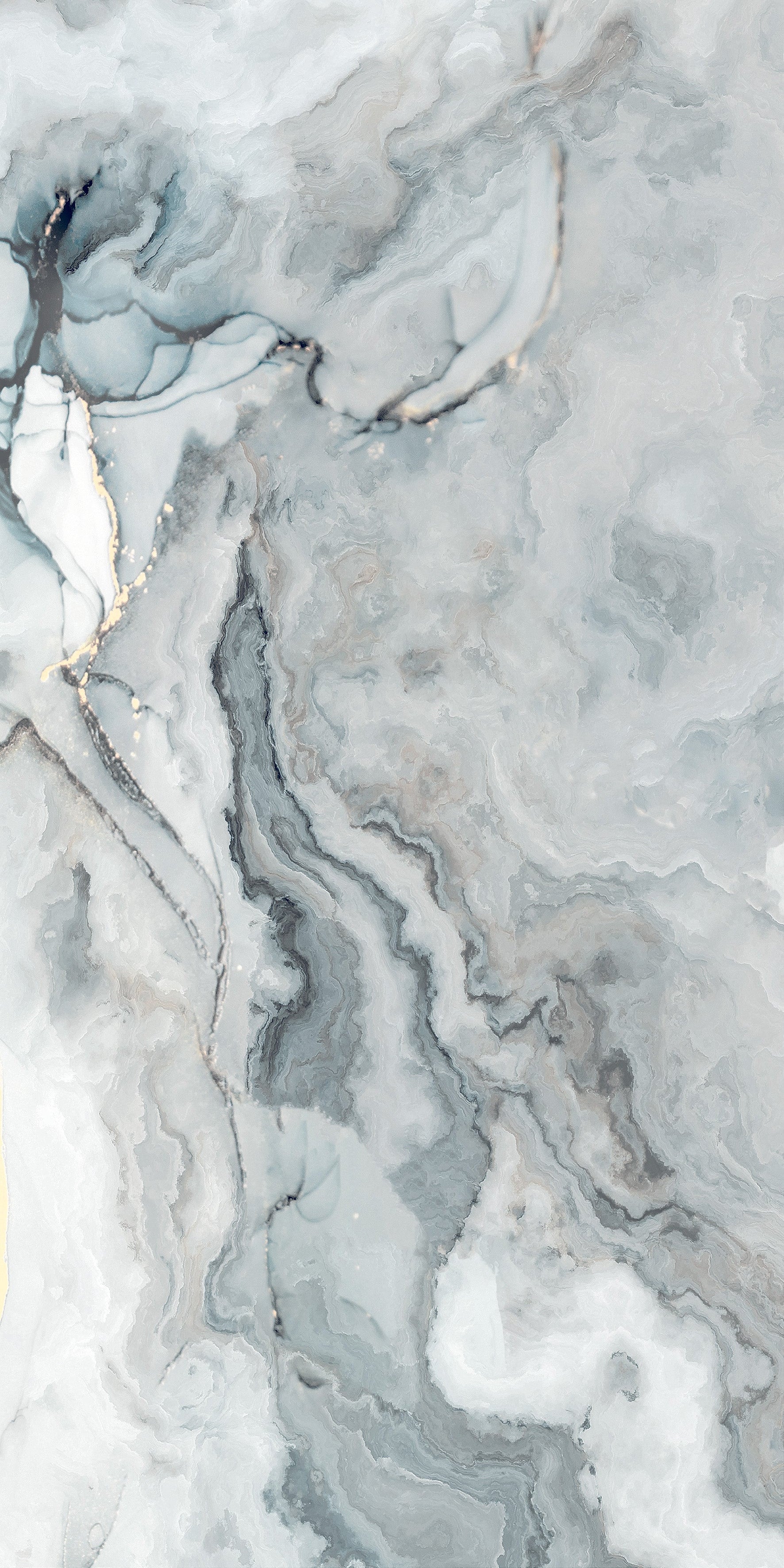 Carrelage sol / mur effet marbre FRAMED AQUA l.60 x L.120 cm Brillant LIMCARO - 6