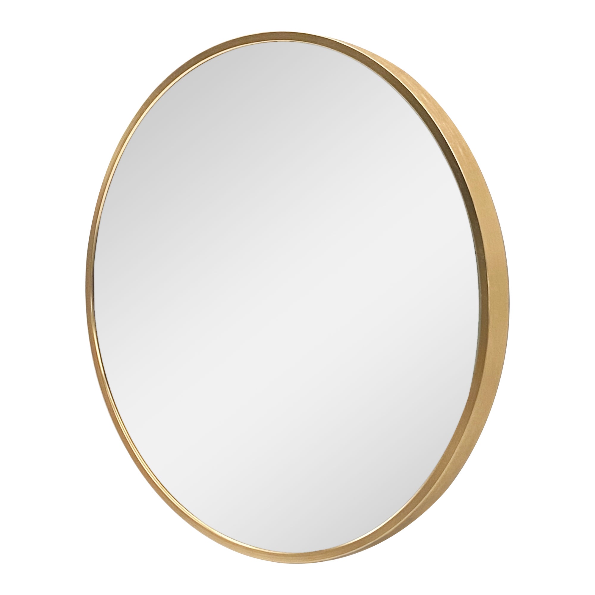 Miroir mural Modugno rond diamètre 60 cm doré [en.casa] - 6