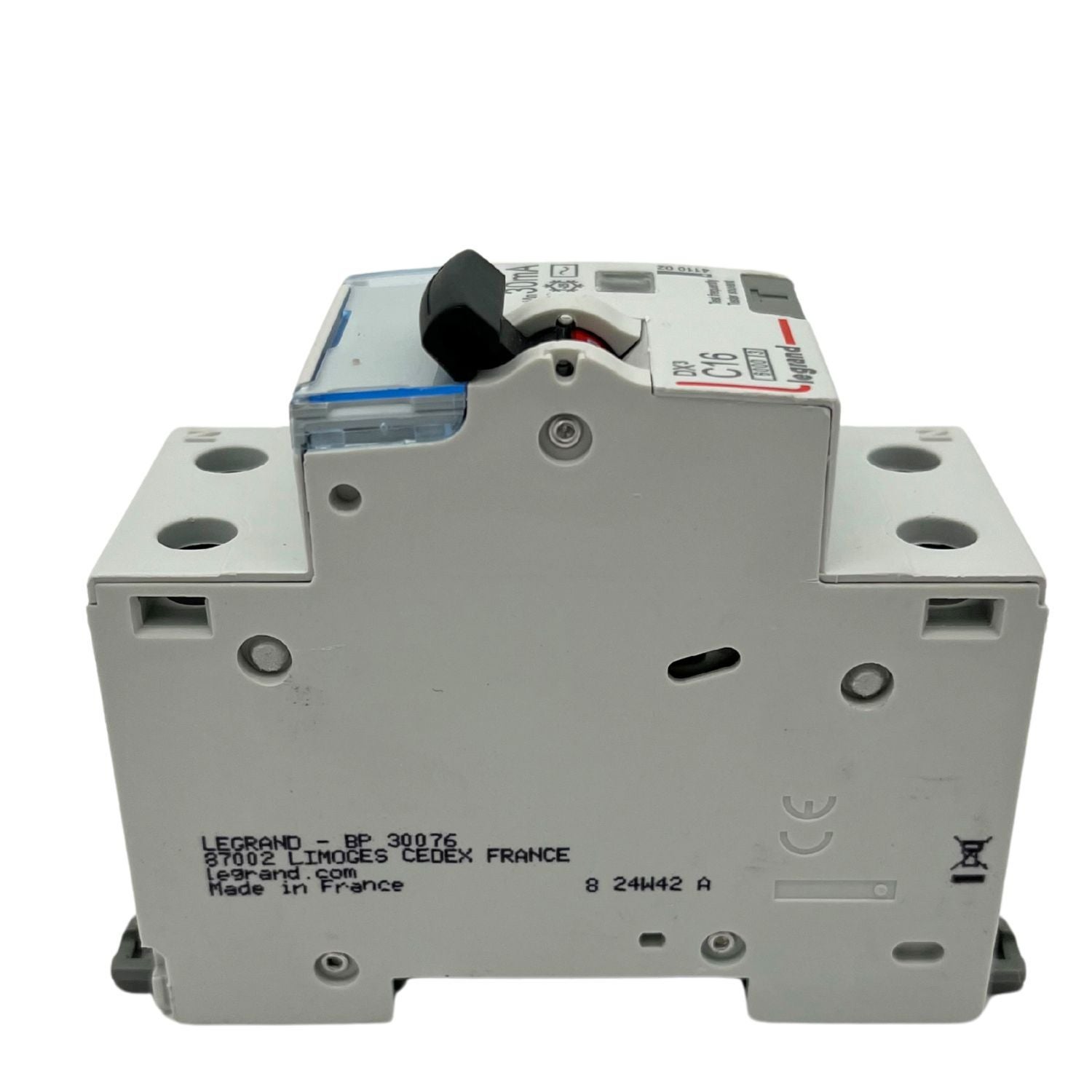 411002 Disjoncteur Différentiel 16a - 30ma - Type Ac - 1p+n - 2 Modules - Neutre à Droite - Auxiliarisable - Legrand - 2
