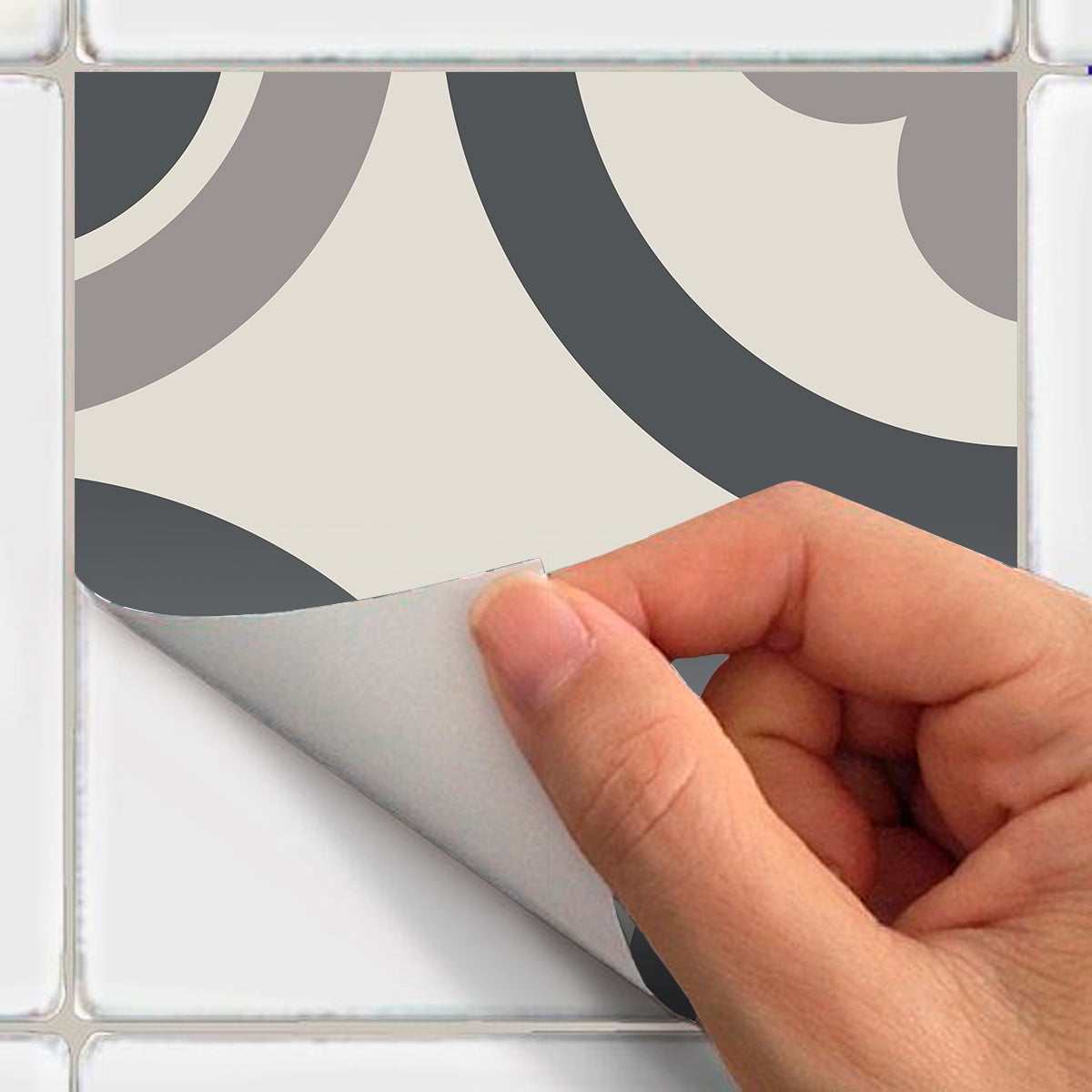 24 adesivi piastrelle di cemento azulejos urbellara - Sticker adesivo - adesivi murali - 24stickers20x20cm - 4