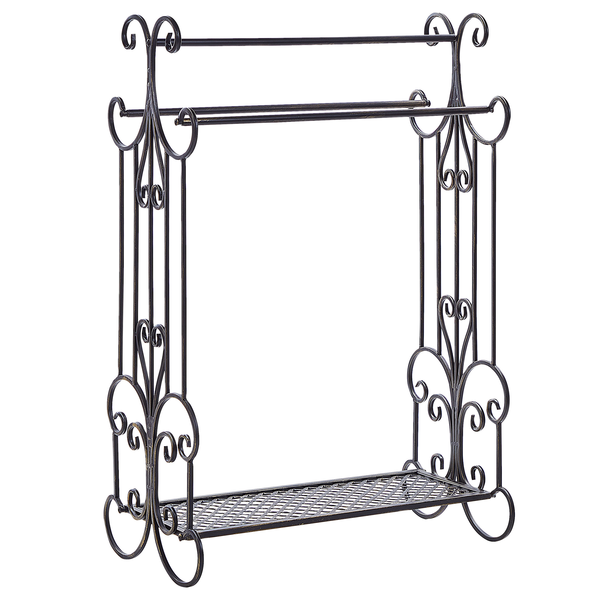 Stativ pentru prosoape GLADIS Metal Negru