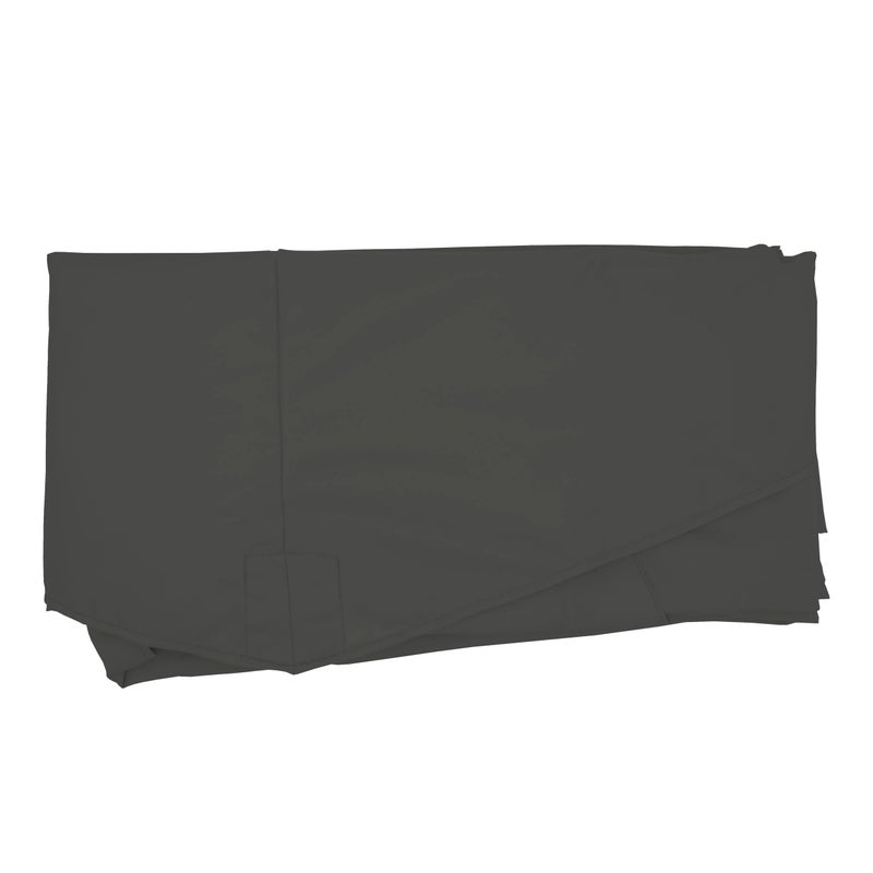 Pokrowiec wymienny do parasola wspornikowego Deluxe HWC-D14, okrągły Ø 3 m ~ antracyt bez klapy