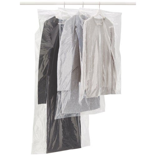 Foderine Armadio Trasparenti - Confezione Da 3 Sacchi Per Conservare Vestiti | Antipolvere, 65x150 Cm - Foto 3