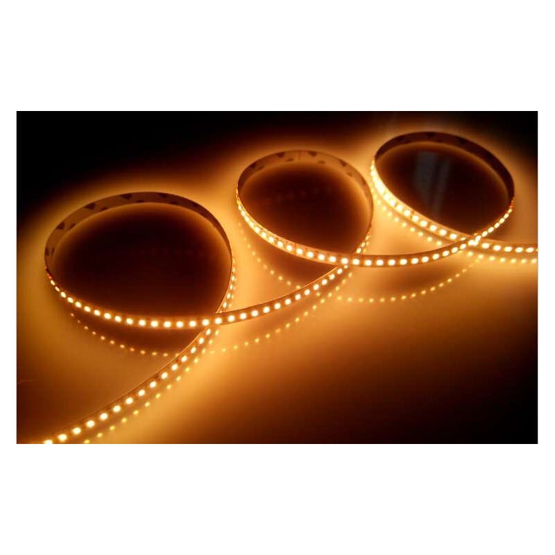 Ruban LED 120 LED/m 9W/m DC24V LED 2216 - 5m - Blanc Chaud 3000K ...