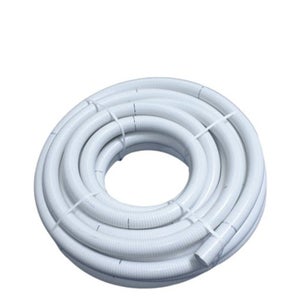 HUGGY TUYAUX - Tuyau Spiralé Bassin PVC 32 Mm Noir, 30 Mètres - Résistant UV, Très Flexible