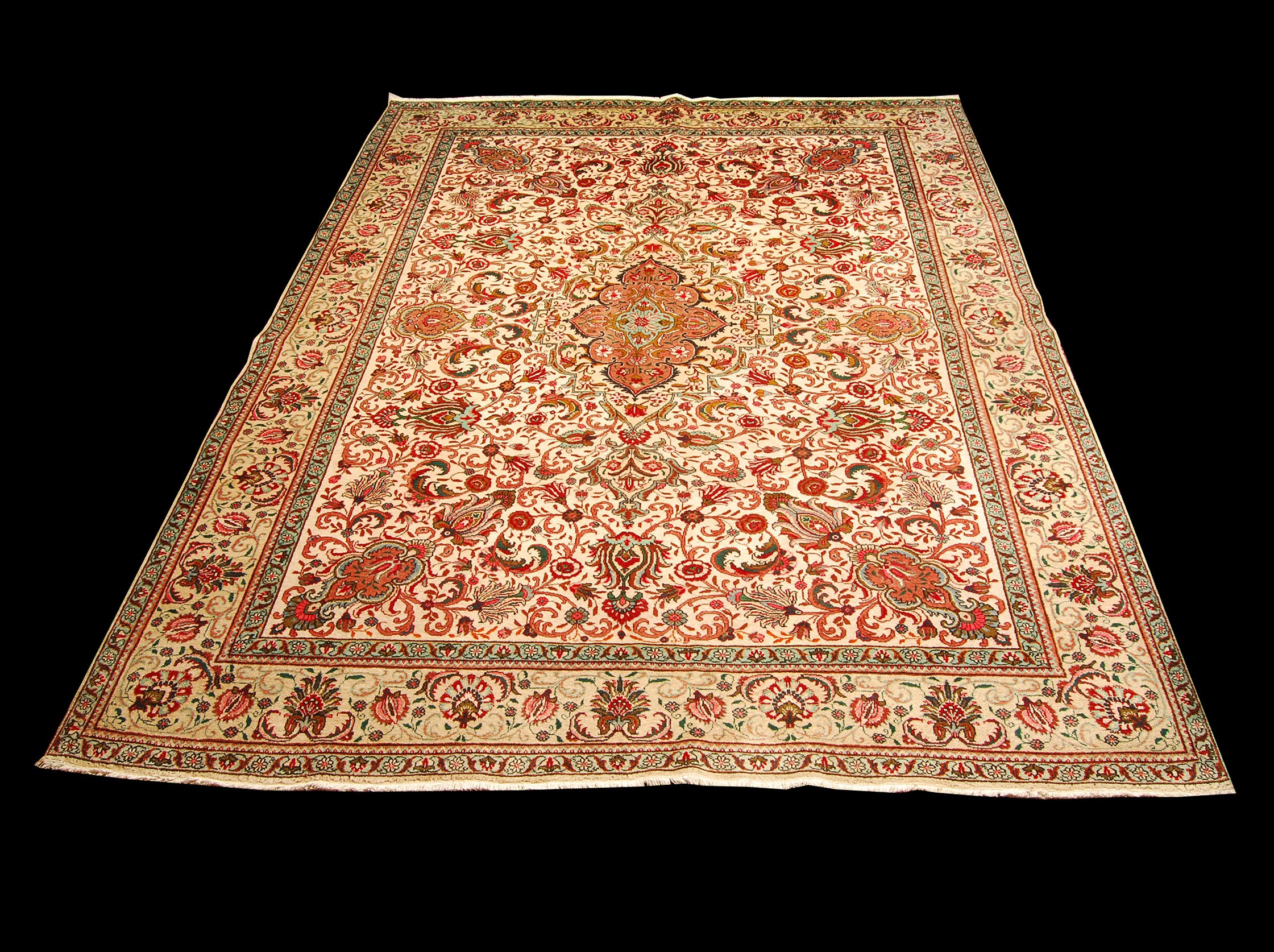 Oryginalny ręcznie tkany kilim/dywan z certyfikatem autentyczności 390x290 GALLERIAFARAH1970