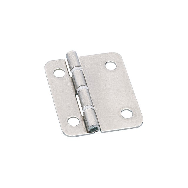 Charnière de porte pliantes 625 - Décor : Nickelé - Matériau : Acier - Ouverture : 180° - HETTICH