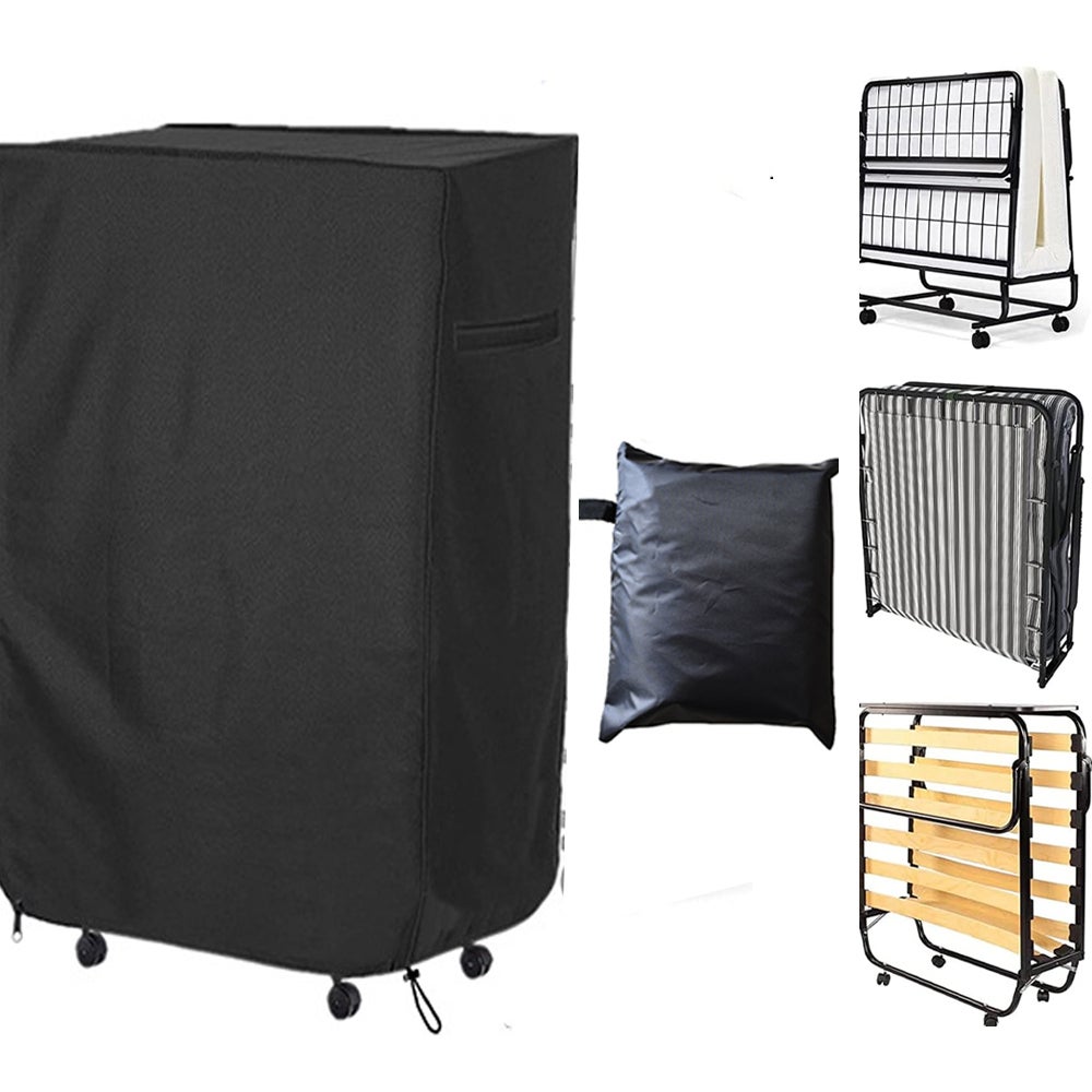 (84 * 33 * 107 cm) Pokrowiec na łóżko składane, pokrowiec na meble, przenośny pokrowiec na łóżko składane, pyłoszczelny składany pokrowiec do przecho