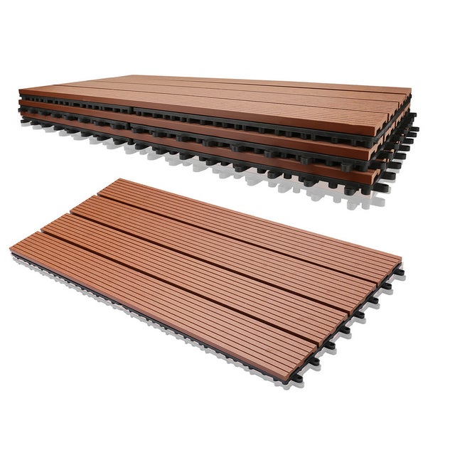 Pavimento Per Esterni In Wpc Cavo Accessori 20 Mq 2, 2 M Teak - Foto 8