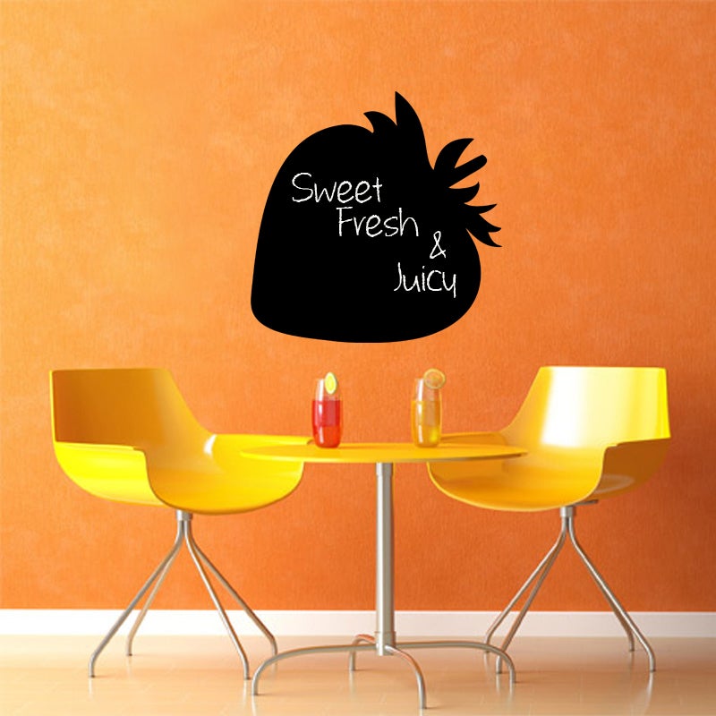 Adesivo Strawberry design - Sticker adesivo - adesivi murali - 55x55cm - 3