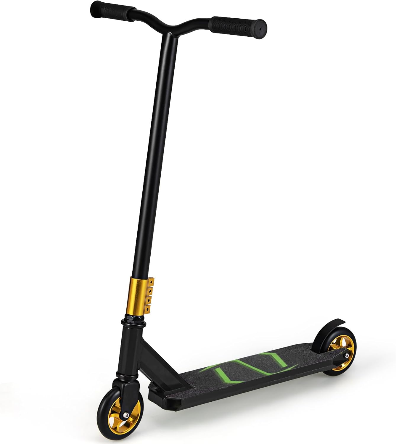 Hulajnoga Akrobatyczna dla Dzieci, Profesjonalna Hulajnoga dla Dzieci powyżej 10 Lat, z Kołami PU i Szeroką Aluminiową Platformą, Nośność 100 kg