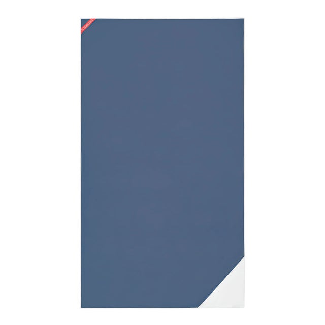 Flamingueo Serviette De Plage Grande Microfibre Bleu