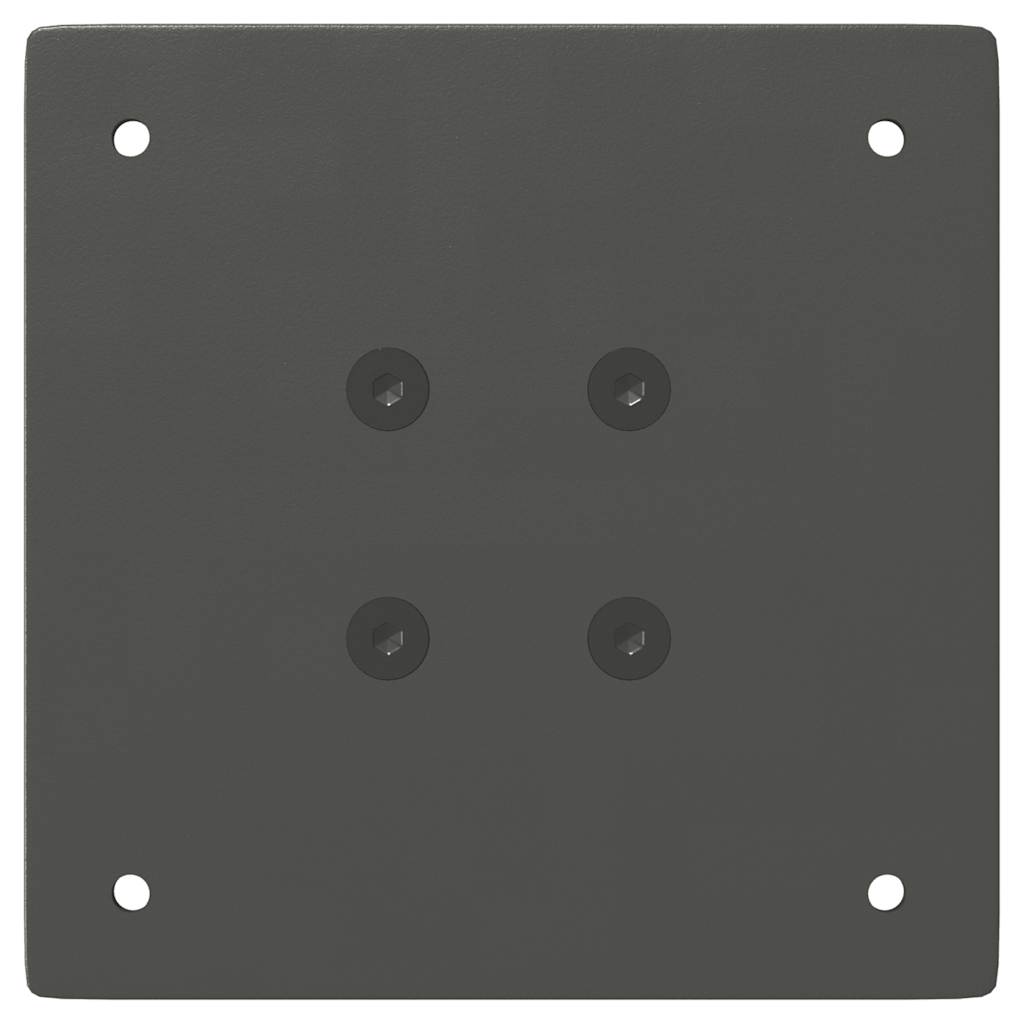 Pernas para mesa de centro 4 peças aço antracite 42 cm - COMFORTXL - 7