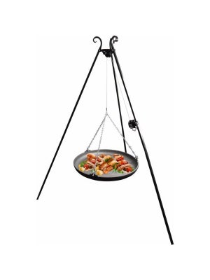 Treppiede Da Campeggio In Alluminio - Per Cucina All'Aperto, Griglia, Asciugatura Vestiti - Foto 4