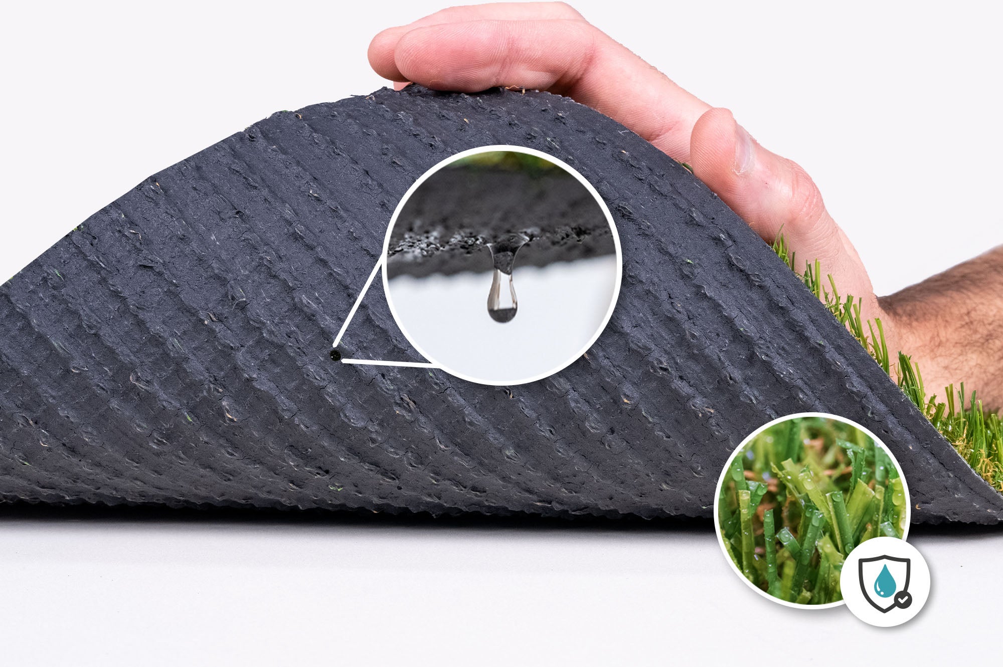 Erba sintetica PELMO 1m x 5m - 30mm - 8