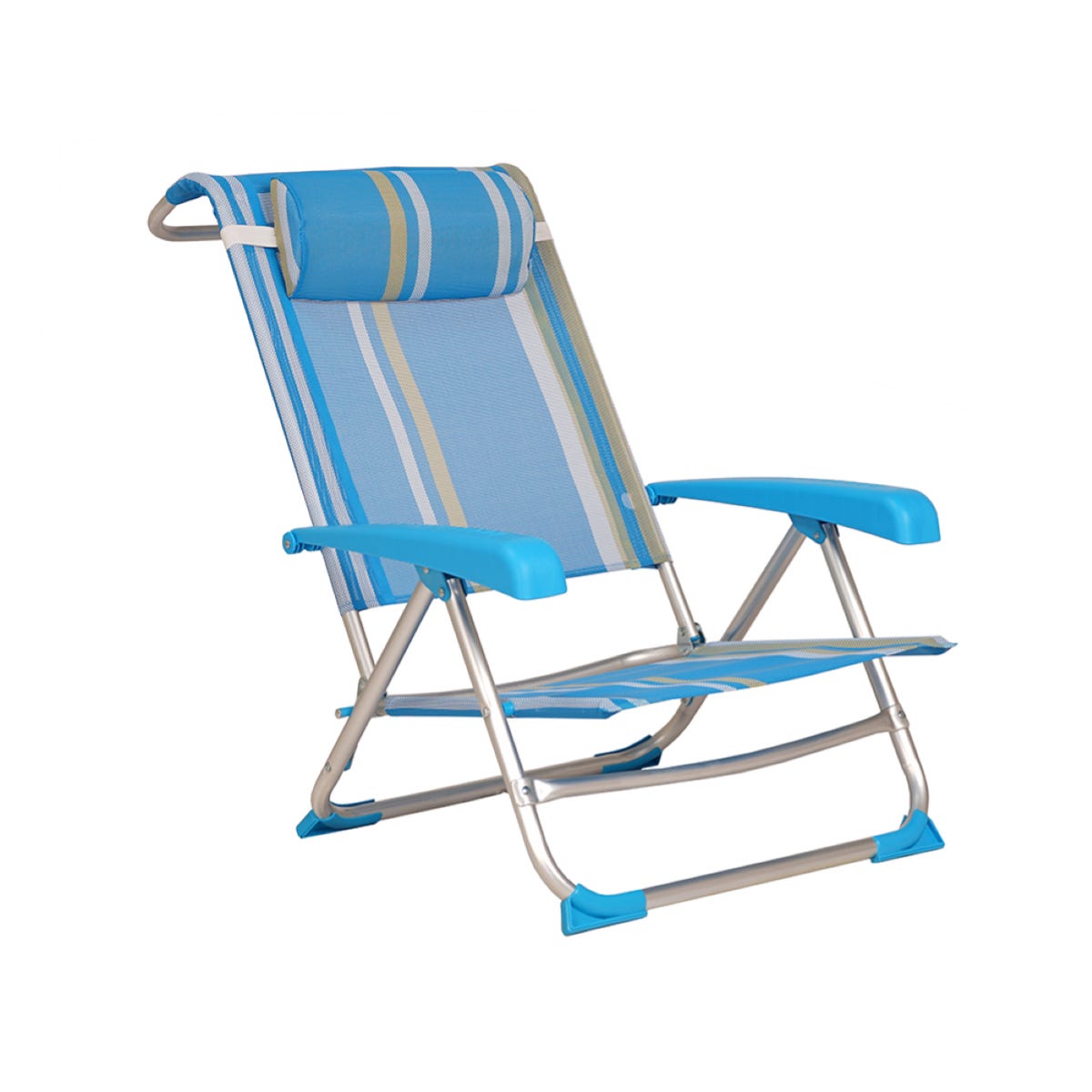 Poltrona Reclinabile Sedia Sdraio Reclinabile Alluminio Sdraio