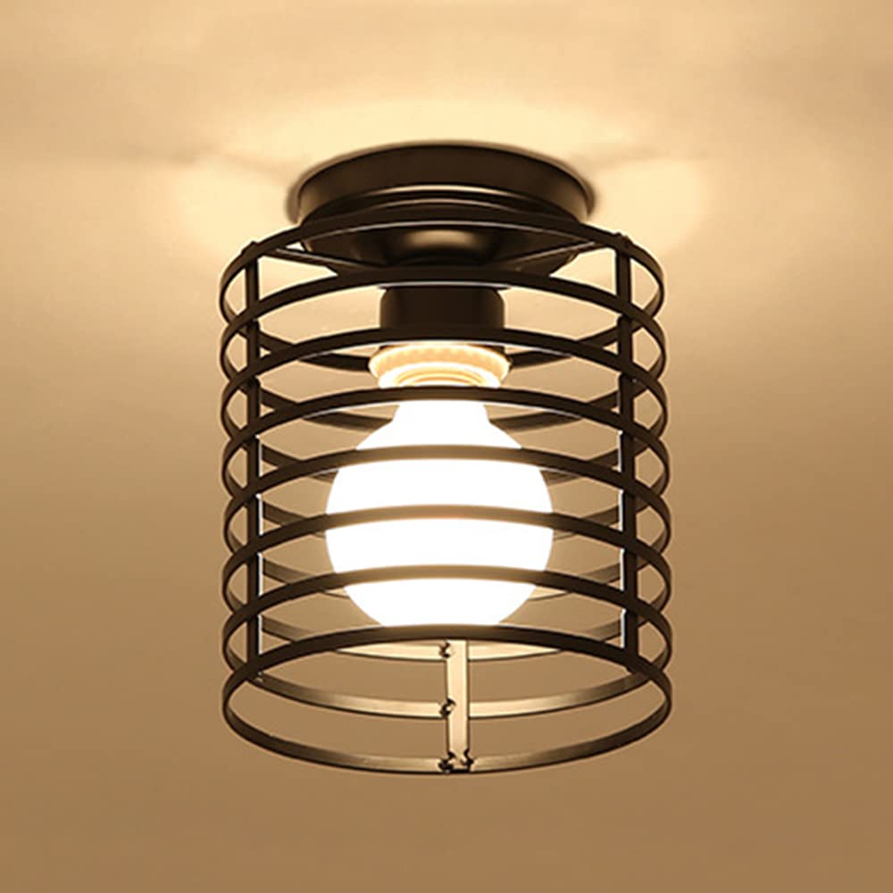 Industrialna lampa sufitowa sztuka retro wpuszczana lampa sufitowa do wnętrz oprawa oświetleniowa typu farmhouse odpowiednia korytarza salonu kuchni