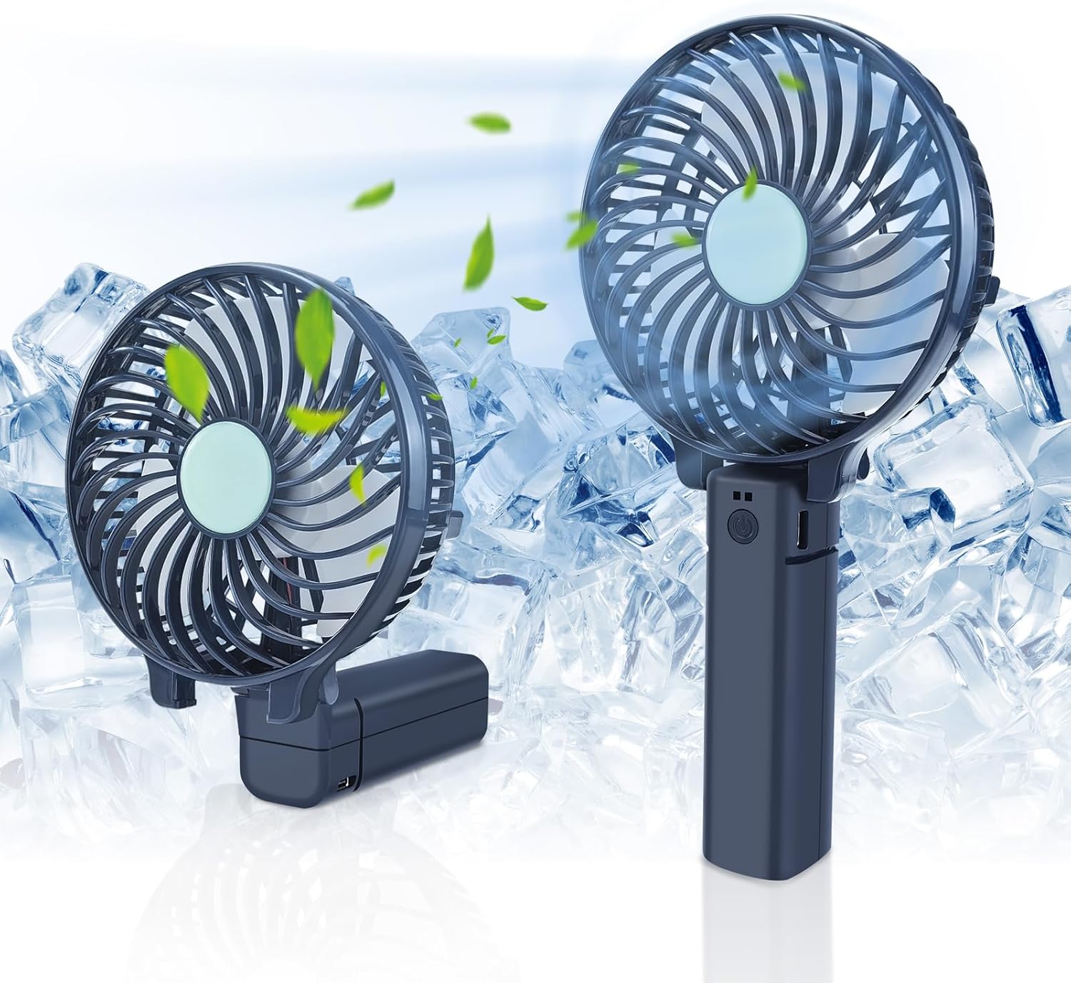 Rosa) mini ventilatore power bank 2 in 1 ventilatore pieghevole, ventilatore tascabile ricaricabile tramite USB | Leroy Merlin