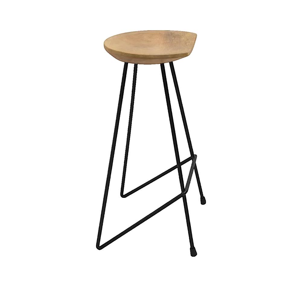 Vidaxl Taburetes De Cocina 2 Unidades Madera Maciza De Teca , Leroy Merlin
