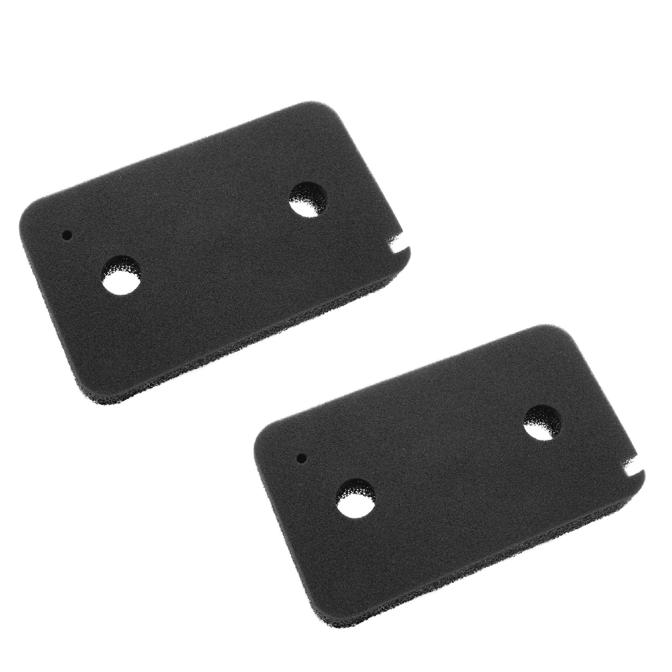 vhbw 2x filtre mousse compatible avec Miele 111 T8812C, 90 PT5135C, T8164WP, T7850WP (CH), T7953WP (CH), PT5135C Duo Star, T7850WP sèche-linge - 2