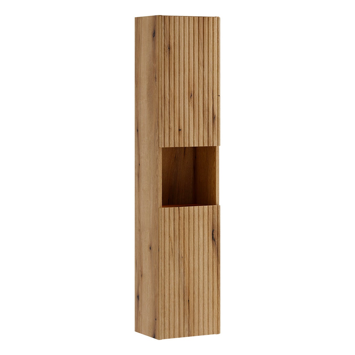 Ensemble meuble simple vasque 80cm 2 tiroirs et colonne Riva Bois ...