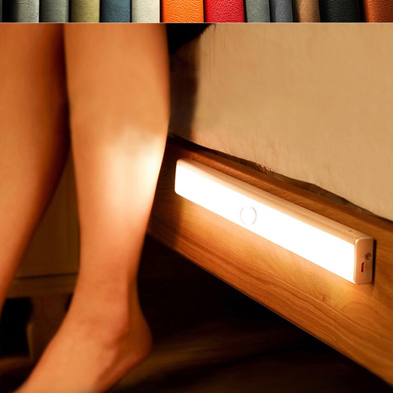 Tira de luz LED recargable con sensor táctil y de movimiento Luz blanca - 7